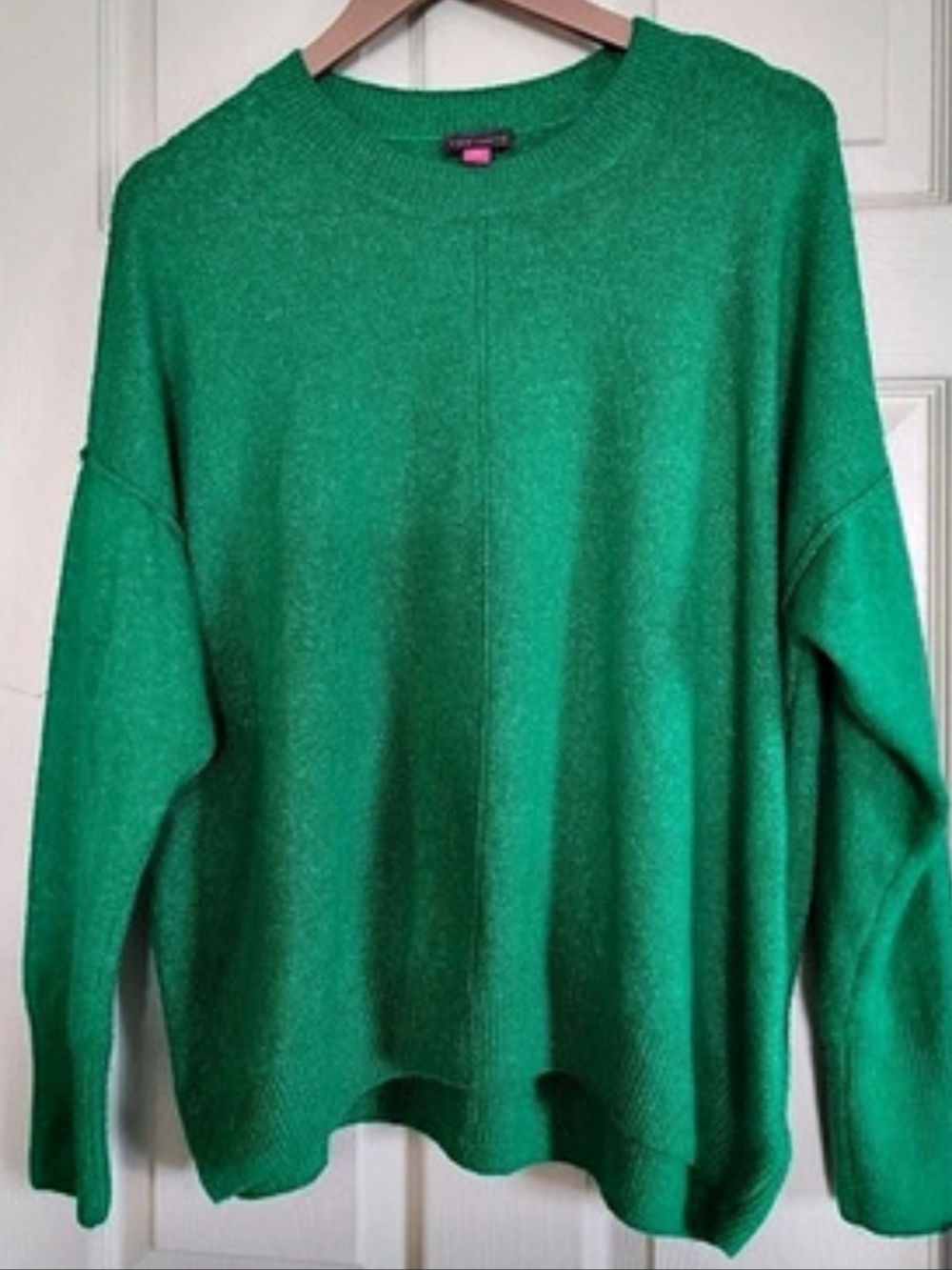 NWT- Vince Camuto Kelly Green Crewneck Sweater Green Size Medium Super Soft